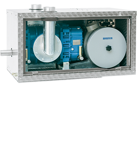 Cụm máy hút chân không di động Robuschi TRB-DV