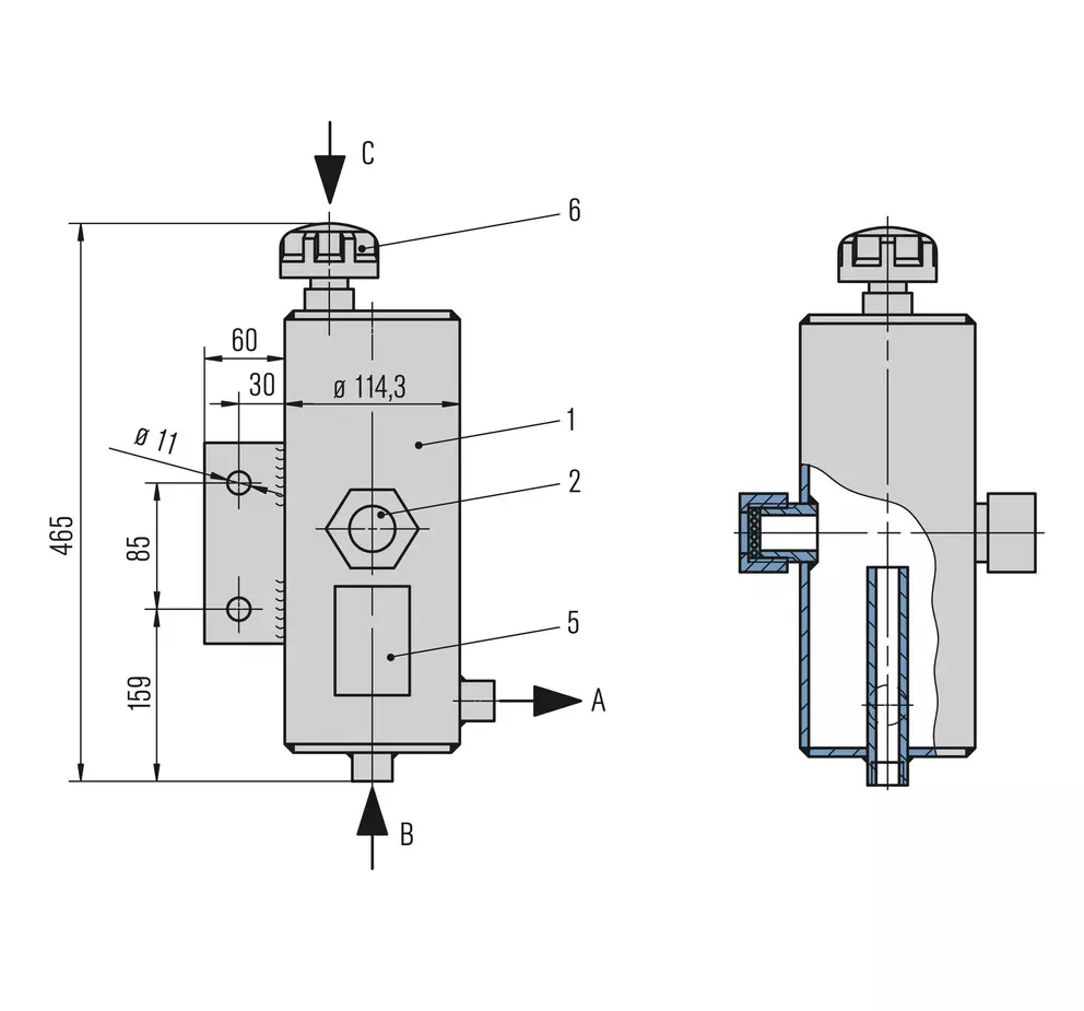 Hệ thống cấp làm kín EagleBurgmann QFT3000 - ban ve
