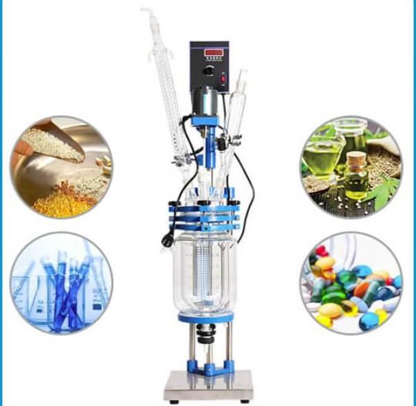 Lò phản ứng thủy tinh 3 lớp TOPTION