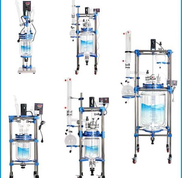 Lò phản ứng thủy tinh 3 lớp 20L TOPTION
