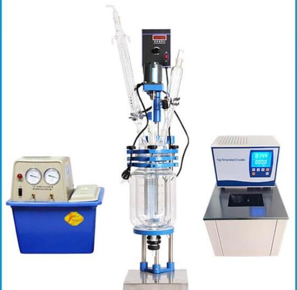 Lò phản ứng thủy tinh 3 lớp TOPTION