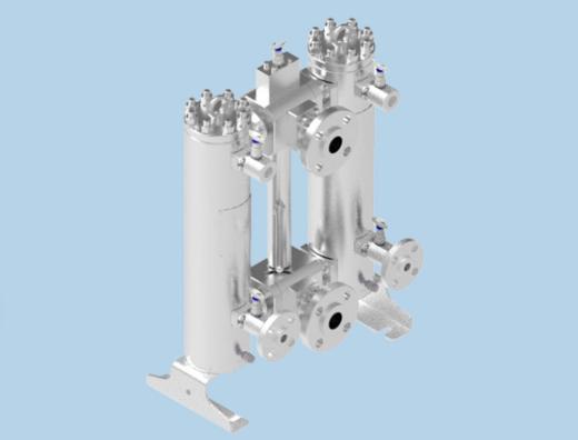 Bộ lọc khí duplex tách sương coalescer BOLLFILTER Duplex Type BFD-C HD M